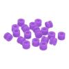 MECCANIXITY RC Anti Vibration Rubber Balls RC Rubber Damper Balls for RC F4 F7 Flight Controller Gimbal M3x4.6mm Shock Absorption Balls,RC Models DIY Drone Accessories,Pack of 20 (Purple) view 1