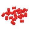 MECCANIXITY RC Anti Vibration Rubber Balls RC Rubber Damper Balls for RC F4 F7 Flight Controller Gimbal M3x8mm Shock Absorption Balls,RC Models DIY Drone Accessories(Red),Pack of 36 view 1