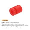 MECCANIXITY RC Anti Vibration Rubber Balls RC Rubber Damper Balls for RC F4 F7 Flight Controller Gimbal M3x8mm Shock Absorption Balls,RC Models DIY Drone Accessories(Red),Pack of 36 view 3