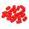 MECCANIXITY RC Anti Vibration Rubber Balls RC Rubber Damper Balls for RC F4 F7 Flight Controller Gimbal M3.5x13mm Shock Absorption Balls,RC Models DIY Drone Accessories(Red),Pack of 20 view 1