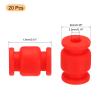 MECCANIXITY RC Anti Vibration Rubber Balls RC Rubber Damper Balls for RC F4 F7 Flight Controller Gimbal M3.5x13mm Shock Absorption Balls,RC Models DIY Drone Accessories(Red),Pack of 20 view 2