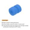 MECCANIXITY RC Anti Vibration Rubber Balls RC Rubber Damper Balls for RC F4 F7 Flight Controller Gimbal M2x5.6mm Shock Absorption Balls,RC Models DIY Drone Accessories(Blue),Pack of 20 view 3