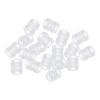 MECCANIXITY RC Anti Vibration Rubber Balls RC Rubber Damper Balls for RC F4 F7 Flight Controller Gimbal M3x6.6mm Shock Absorption Balls,RC Models DIY Drone Accessories(Transparent),Pack of 20 view 1