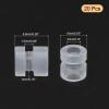 MECCANIXITY RC Anti Vibration Rubber Balls RC Rubber Damper Balls for RC F4 F7 Flight Controller Gimbal M3x6.6mm Shock Absorption Balls,RC Models DIY Drone Accessories(Transparent),Pack of 20 view 2