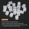 MECCANIXITY RC Anti Vibration Rubber Balls RC Rubber Damper Balls for RC F4 F7 Flight Controller Gimbal M3x6.6mm Shock Absorption Balls,RC Models DIY Drone Accessories(Transparent),Pack of 20 view 3