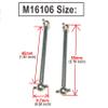 ZDdingTech M16106 Metal Rear Dogbones Drive Shaft Parts for 1:16 HBX 16889 16890 16890A 16889A 16889PRO HM161 RC Trucks Parts view 2