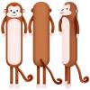 Achwishap Long Monkey Stuffed Animal Plush Toy,40 Kawaii Large Huggable Sleeping Monkey Plush Pillow,Soft Monkey Throw Body Pillow,Cute Plushies Cushion Doll Gifts for Kids Adults Birthday Valentines view 1