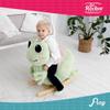 Gerardo's Toys: Little Rockers - Frog - Wooden Plush Ride-On Rocking Animal Toy, Plays Music, Removable Soft Fabric Cover, Toddler & Kids Ages 24mo+ view 2