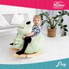 Gerardo's Toys: Little Rockers - Frog - Wooden Plush Ride-On Rocking Animal Toy, Plays Music, Removable Soft Fabric Cover, Toddler & Kids Ages 24mo+ view 4