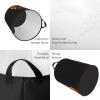Fire Guitar print Circular Hamper Waterproof Storage Bin Organizer Basket Laundry Hamper With Handles For Clothes Toys Medium view 4