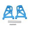 AUNMAS Front Lower Suspension Arm withCNC Machining Aluminum Alloy for FS 53633 51805 51806 1/10 Scale RC Car (513007B Blue) view 2