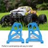AUNMAS Front Lower Suspension Arm withCNC Machining Aluminum Alloy for FS 53633 51805 51806 1/10 Scale RC Car (513007B Blue) view 4