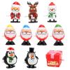 ulafbwur Christmas Wind Up Toys Decorative Adorable Stocking Stuffers Walking Toy for Home view 3