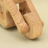 Free Shipping Handmade Organic Natural Wooden Chopper Motorbike with Moving Wheels Eco-Friendly Delights for Toddlers Gift Idea view 4