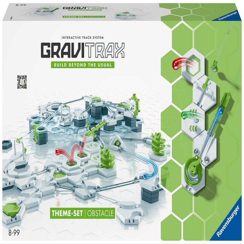 Ravensburger - GraviTrax - Obstacle Starter Set - 22425 - STEM Construction Toy - Creative Marble Runs - 175 Pieces - for Kids Ages 8 and Up