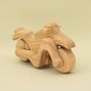 Free Shipping Handmade Organic Natural Wooden Chopper Motorbike with Moving Wheels Eco-Friendly Delights for Toddlers Gift Idea view 4