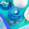 Original Squishmallows Tatiana The Dragon Premium Cloud Slime, Blue Raspberry-Scented, 8 oz. Storage Container with Figurine Topper, Rubber Charm, Goodie Bags, Kids Party Favors, Sensory Toys view 4