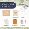 Flower Press Kit | Durable Hardwood 8x10in - Flower Preserving Kit Up to 8 layers - Floral Preservation kits for adults and kids | Innovative and Giftable Floral Pressing kit for Craft Enthusiasts view 4