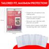 130PT (25) Premium One Touch Magnetic Card Holder UV Protection - Ultra Clear - PVC FREE - Thick Trading Card Holder Card Protector Magnetic Card Case For Trading Cards Sports Cards Holder Case view 4