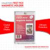 (25) 100PT Premium One Touch Magnetic Card Holder - PVC Free - UV Protection - Hard Plastic Protector for Collectible Sports Cards Trading Card Holder Card Protector Hard Case view 4