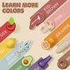 Lehoo Castle Wooden Play Food Set, Toy Food for Toddlers, Pretend Play Kitchen Accessories, Cutting Fruits and Vegetables Montessori Sorting Toys for Kids 3-5 Girls Boys view 4