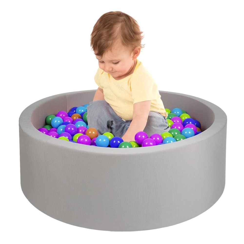 COZYTRAUM Foam Ball Pit for Kid, Kids Soft Ball Pit,Kiddie Balls PoolIdeal Gift Toys for Children, 27 Inch