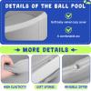 COZYTRAUM Foam Ball Pit for Kid, Kids Soft Ball Pit,Kiddie Balls PoolIdeal Gift Toys for Children, 27 Inch view 3