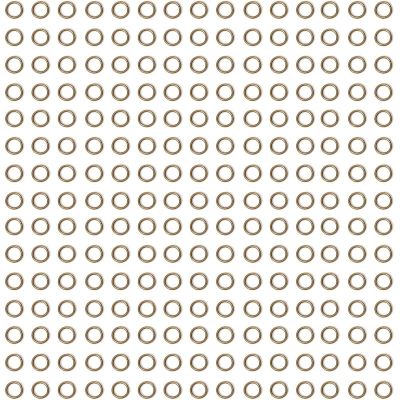 100pcs Antique Bronze Strong No Fade Open Split Jump Rings Connector Loop Bulk (16mm x 1.2mm)
