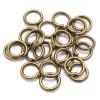 100pcs Antique Bronze Strong No Fade Open Split Jump Rings Connector Loop Bulk (20mm x 2mm) view 3
