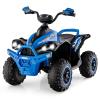 INFANS Kids ATV, 12V 4 Wheeler Ride on Toy, Blue view 1