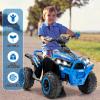 INFANS Kids ATV, 12V 4 Wheeler Ride on Toy, Blue view 2