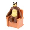 Masha & Michka, House of Michka, 2 Figurines Included, and 15 Accessories, for Children from 3 Years, MHA22 view 4