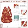 vvfelixl Toddler Sleep Sack for Newborn Happy Chinese New Year Dragon Baby Wearable Blanket Sleeveless Swaddle Transition Sleeping Bags for Infant Baby Sleep Suit for 12-24 Months view 3