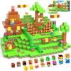 108PCS Magnetic Blocks Building Toys - 1'' Magnet Building Blocks Build Mine Magnet World Game Adventure Set Cubes Boys Girls Toys Ages 3-5 4-6 5-7 6-8 Kids Gifts for 3-12 Years Old School Supplies view 1