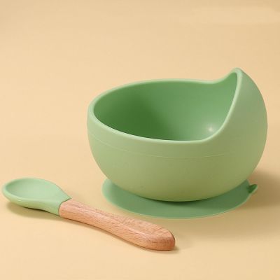 SteadySeat Self-Eating Silicone Tableware, Complementary Food, Silicone Bowls, Children's Learning to eat, Sucker Bowls