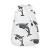 Orca Killer Whale Baby Sleeping Bag Toddler Sleep Sack Baby Wearable Blanket Sleep Suit for Infant Newborn Baby 0-6 Months view 1