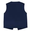 TopTie No-Button Child Vest Kid Volunteer Victorian Waistcoat Peasant Party Costume Vests-Navy-S view 3