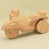 Free Shipping Handmade Organic Natural Wooden Tricycle Chopper Motorbike with Moving Wheels Eco-Friendly Delights for Toddlers Gift Idea view 1