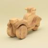 Free Shipping Handmade Organic Natural Wooden Tricycle Chopper Motorbike with Moving Wheels Eco-Friendly Delights for Toddlers Gift Idea view 4