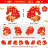 Geyee 320 Pcs Chinese New Year Scratch Off Card 2026 Year of The Horse Scratch Off Fortune Cards 2026 Chinese Party Gifts for Lunar New Years Supplies view 2