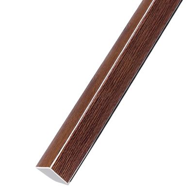 1 2 4 6 10 Pcs Wall Corner Guard Edge Protector, L Shaped Walls Edging Trim/ Bumper Self Adhesiv Wood Grain Pvc Angle Molding Strips for Protection Wallpaper & Dogs Chew, 80 - 150 Cm ( Color : 6PC D ,
