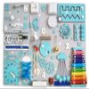 Baby Big Busy Board Montessori Toy for Toddler 1 2 3 Year Old Girl Boy First Birthday Gift Personalized Sensory Activity Fidget Boards (With wall mountings (should be fixed on the wall)) view 1