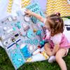 Baby Big Busy Board Montessori Toy for Toddler 1 2 3 Year Old Girl Boy First Birthday Gift Personalized Sensory Activity Fidget Boards (With stand) view 4