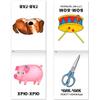 8pcs Speech Therapy Russian Books - Learn Russian Alphabet Learning Flash Cards - First Words Flash Cards in Russian Language 12+     view 2