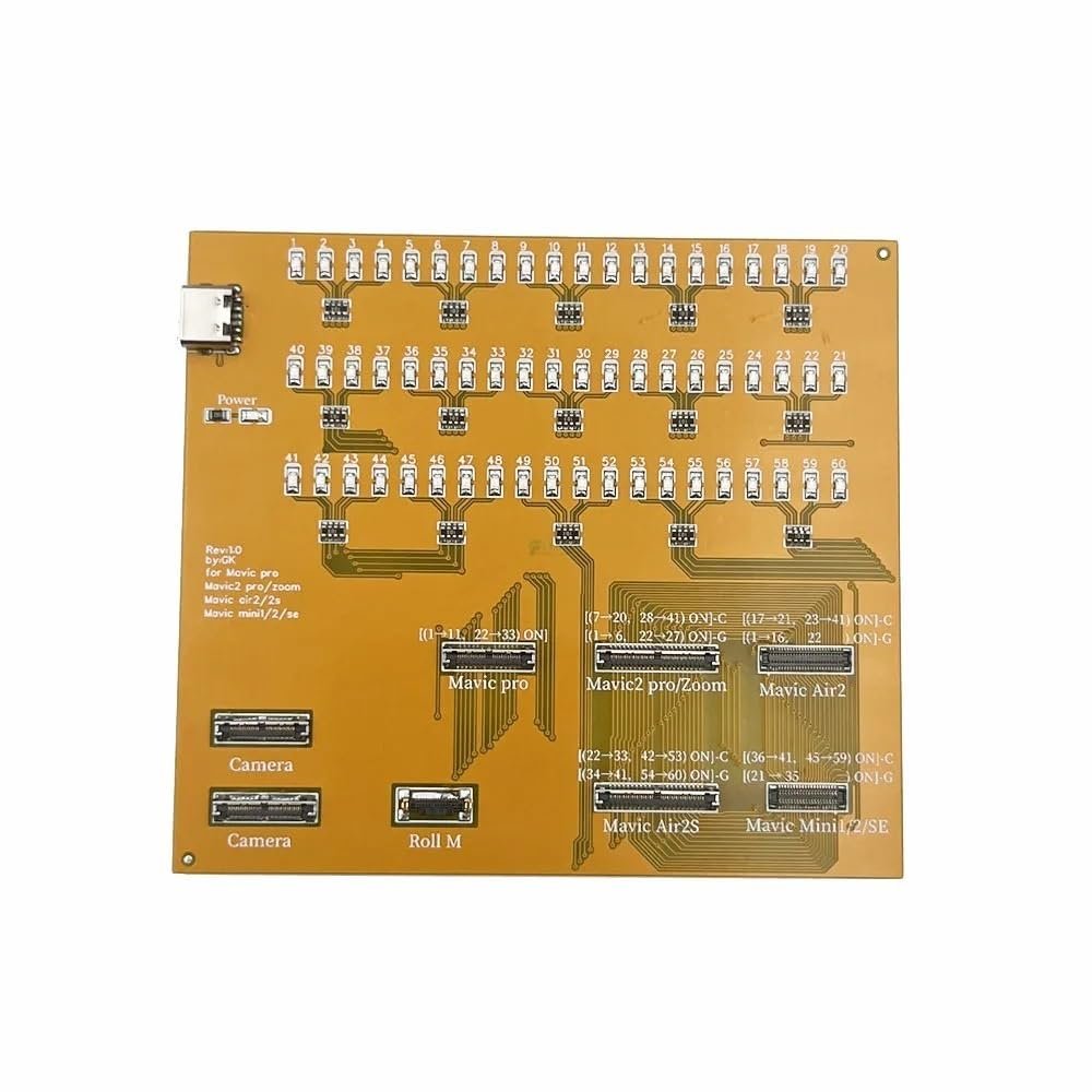5 in 1 PTZ Cable Test Tool for DJI Mavic 2 / Mavic Pro/Mavic Mini 1/2 / Mavic Air 2/2S Signal Coaxial Line Tester