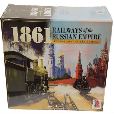 1861/1867 Board Game - 1861: Railways of the Russian Empire & 1867: Railways of Canada - Grand Trunk Games - 3 to 6 Players - 240 Minute Play Time