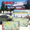 1861/1867 Board Game - 1861: Railways of the Russian Empire & 1867: Railways of Canada - Grand Trunk Games - 3 to 6 Players - 240 Minute Play Time view 2