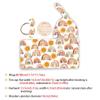 Baby Girl Newborn Receiving Blanket with Headband and Beanie Set Baby Swaddle Nursing Covers Baby Swaddling Wrap Cloth, Type 1 view 3