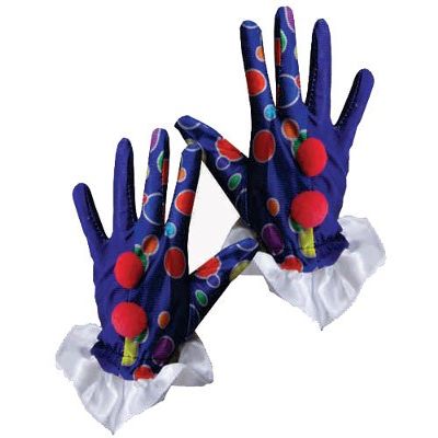 212 Main Blue Clown Gloves