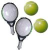Happy Birthday Balloons Aluminum Balloon Birthday Party Decoration Supplies (Tennis Party Balloons) view 1